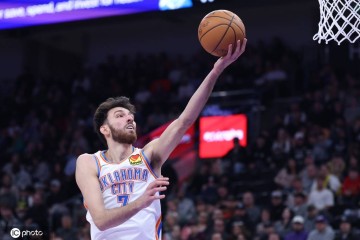 官方实力榜:雷霆居首湖人升至第三 勇士位列NO.16